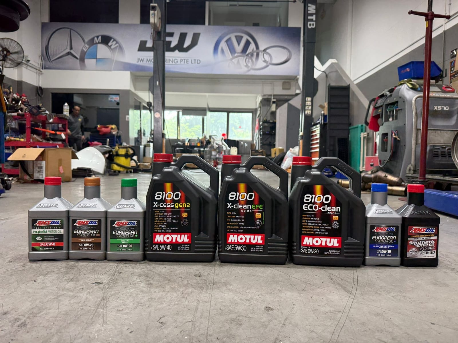 Engine oils and maintenance checks that affect fuel use at JW Motoring Singapore